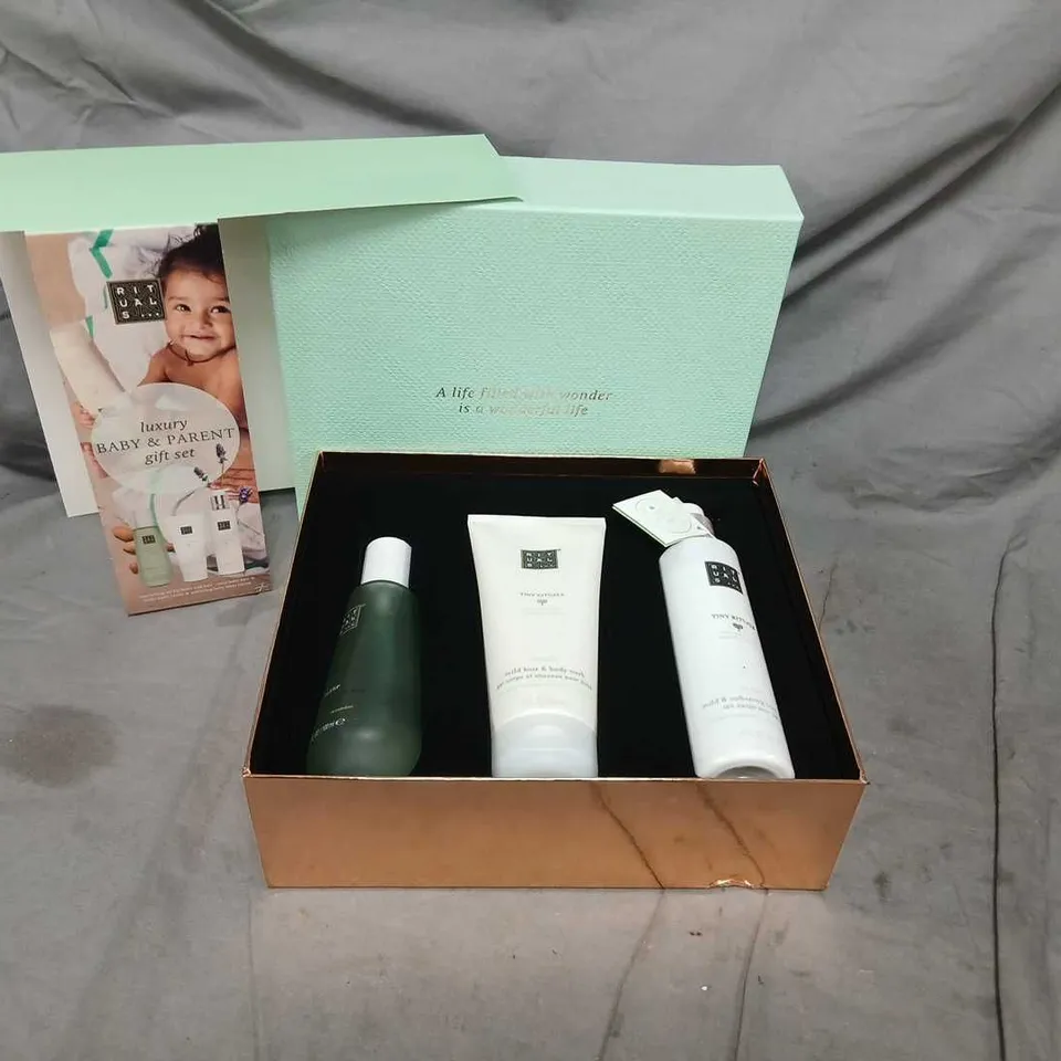 RITUALS TINY RITUALS BABY AND PARENT GIFT SET – 3-PIECE