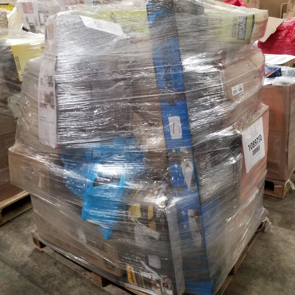 PALLET OF APPROXIMATELY 19 UNPROCESSED RAW RETURN HOUSEHOLD AND ELECTRICAL GOODS TO INCLUDE;