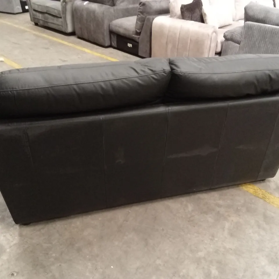 WILMSLOW LEATHER SOFA BED RRP £1149