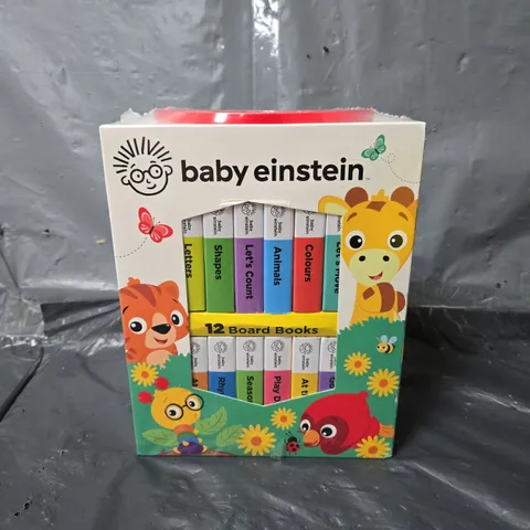 BOXED AND SEALED BABY EINSTEIN: 12 BOARD BOOKS : PI KIDS