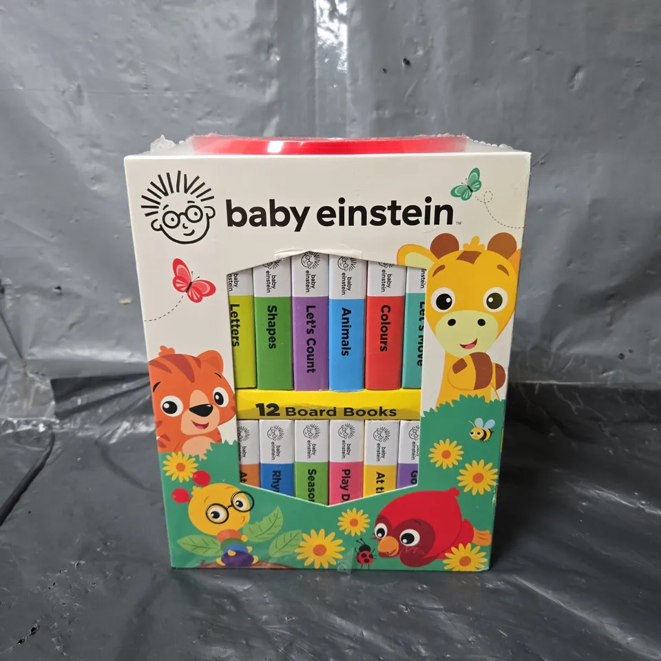 BOXED AND SEALED BABY EINSTEIN: 12 BOARD BOOKS : PI KIDS