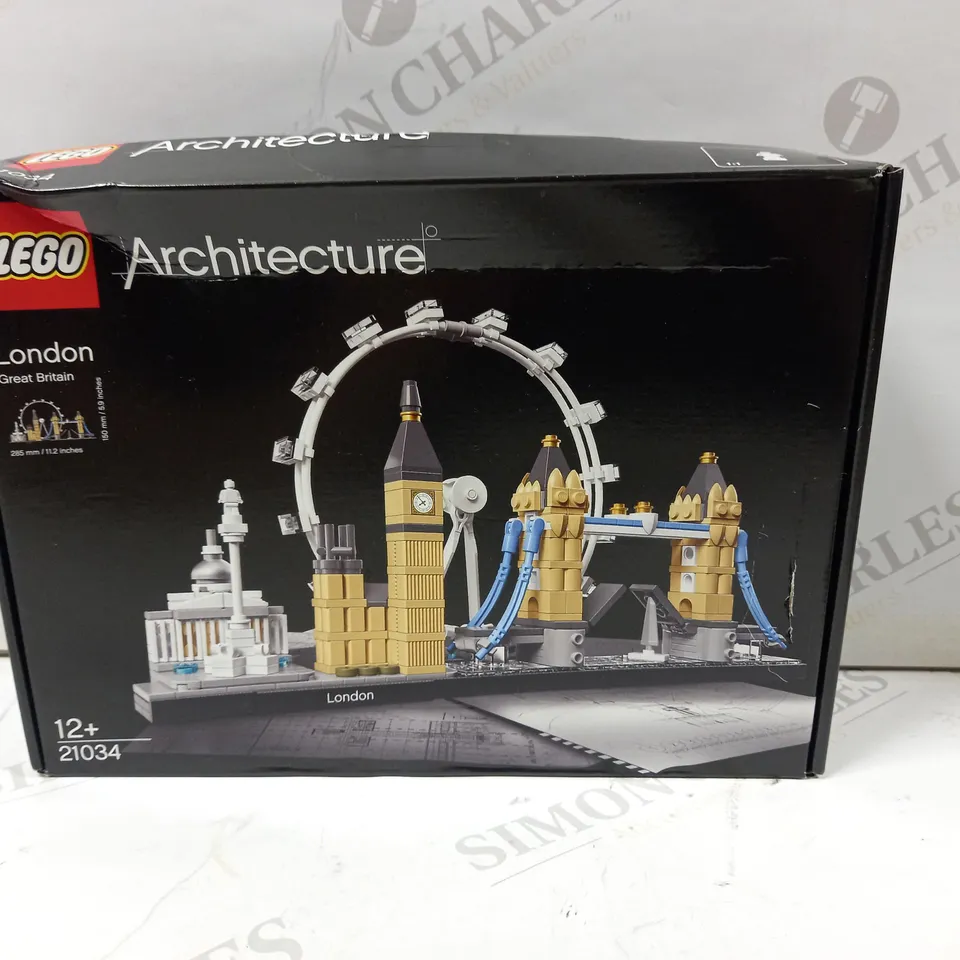 BOXED LEGO ARCHITECTURE LONDON GREAT BRITAIN 21034