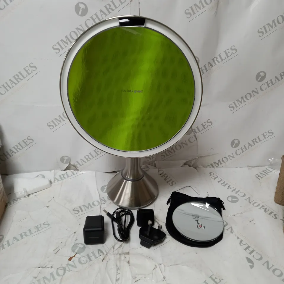 SIMPLEHUMAN 20CM SENSOR MIRROR WITH TOUCH-CONTROL BRIGHTNESS