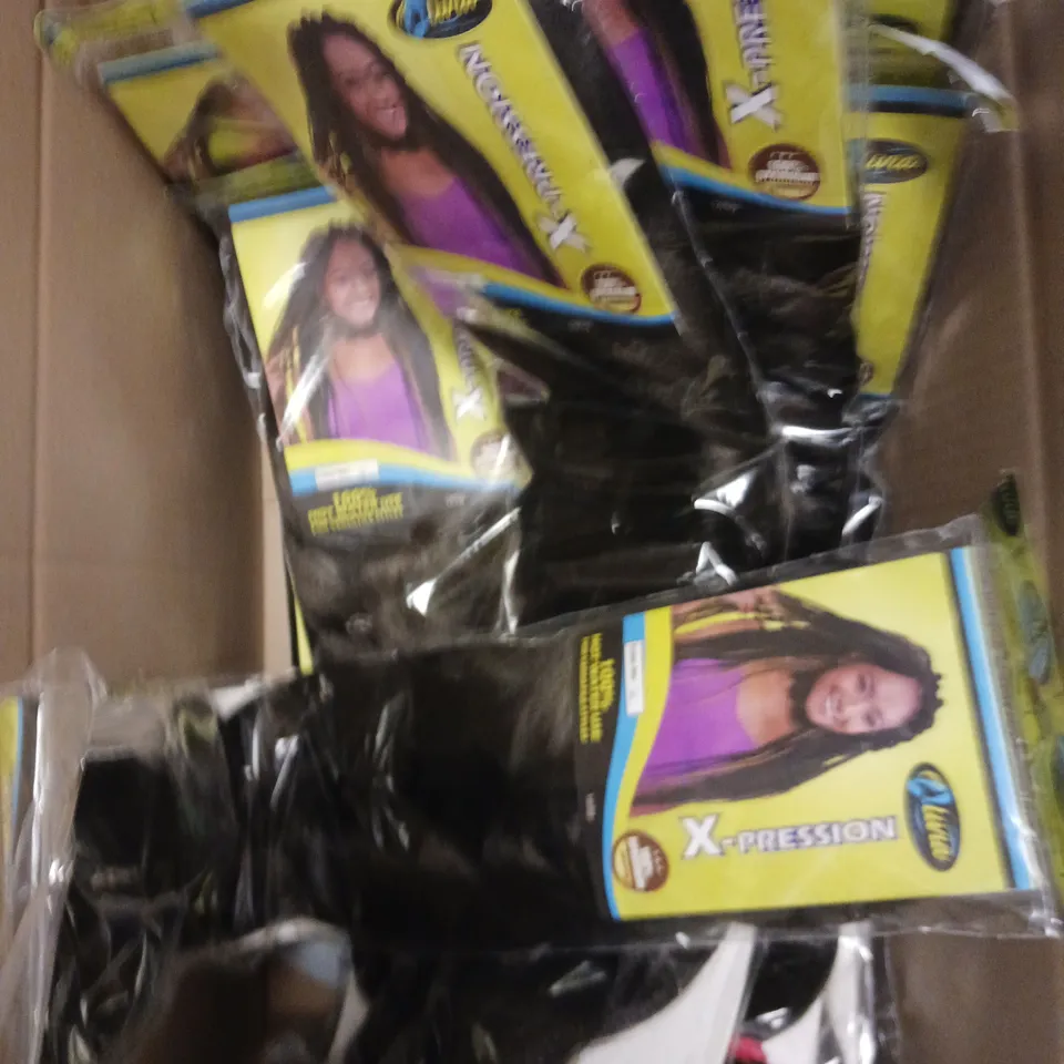 APPROXIMATELY 20 SEALED OLIVIA X-PRESSION HAIR PIECES - 4
