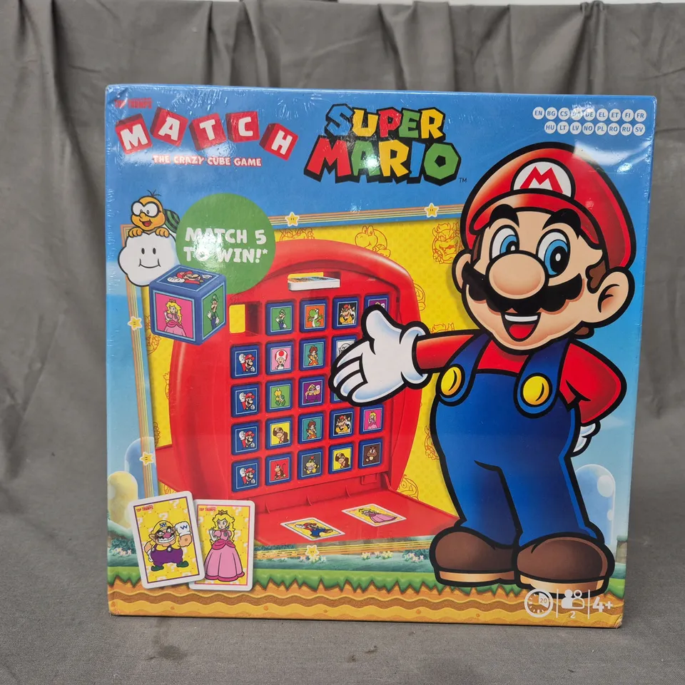 SEALED SUPER MARIO MATCH - THE CRAZY CUBE GAME