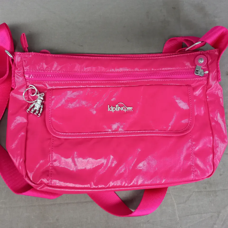 KIPLING ZISKA LARGE CROSSBODY BAG IN PINK