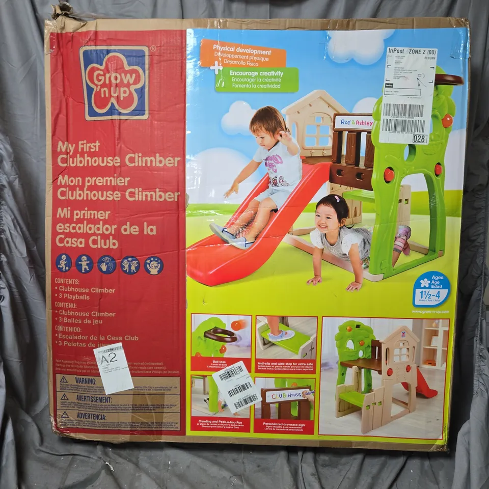 GROW'N UP MY FIRST CLUBHOUSE CLIMBER - COLLECTION ONLY