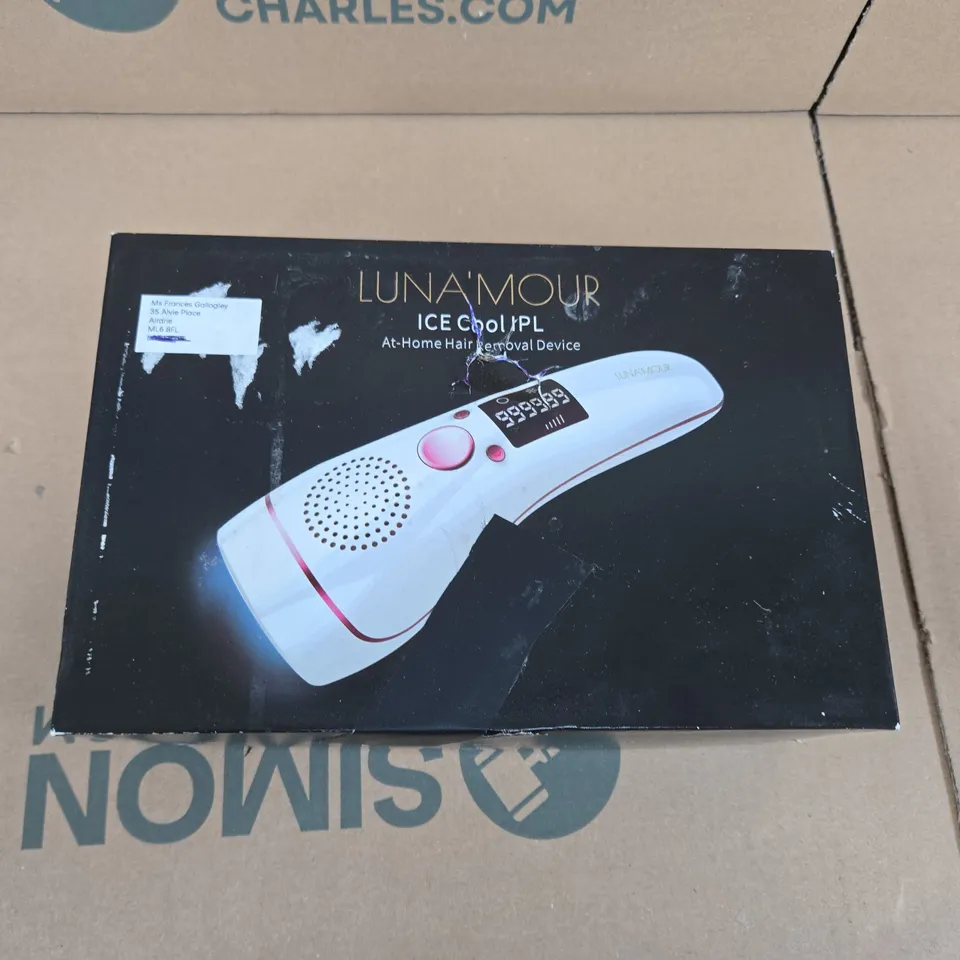 LUNA'MOUR ICE COOL IPL AT-HOME HAIR REMOVAL DEVICE