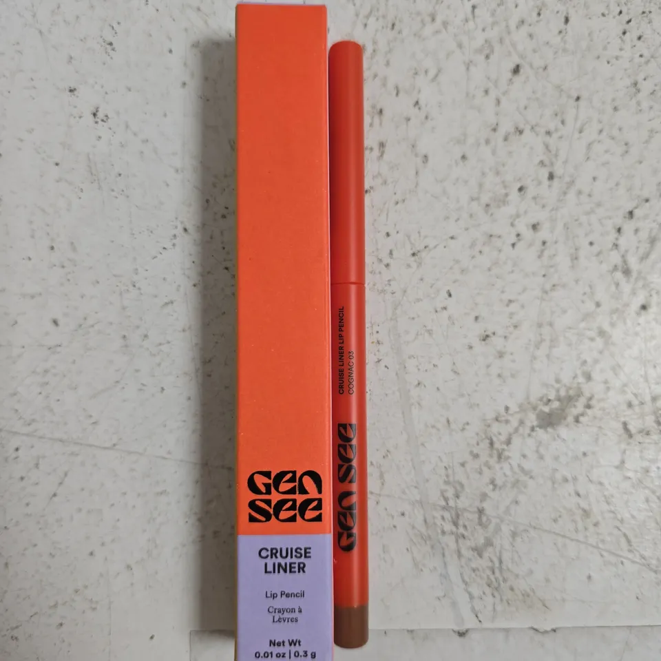 GENSEE CRUISE LIP PENCIL – COGNAC 03