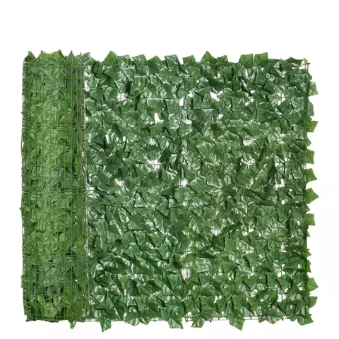 BOXED OUTSUNNY ARTIFICIAL LEAF GARDEN SCREEN PANEL - COLLECTION ONLY