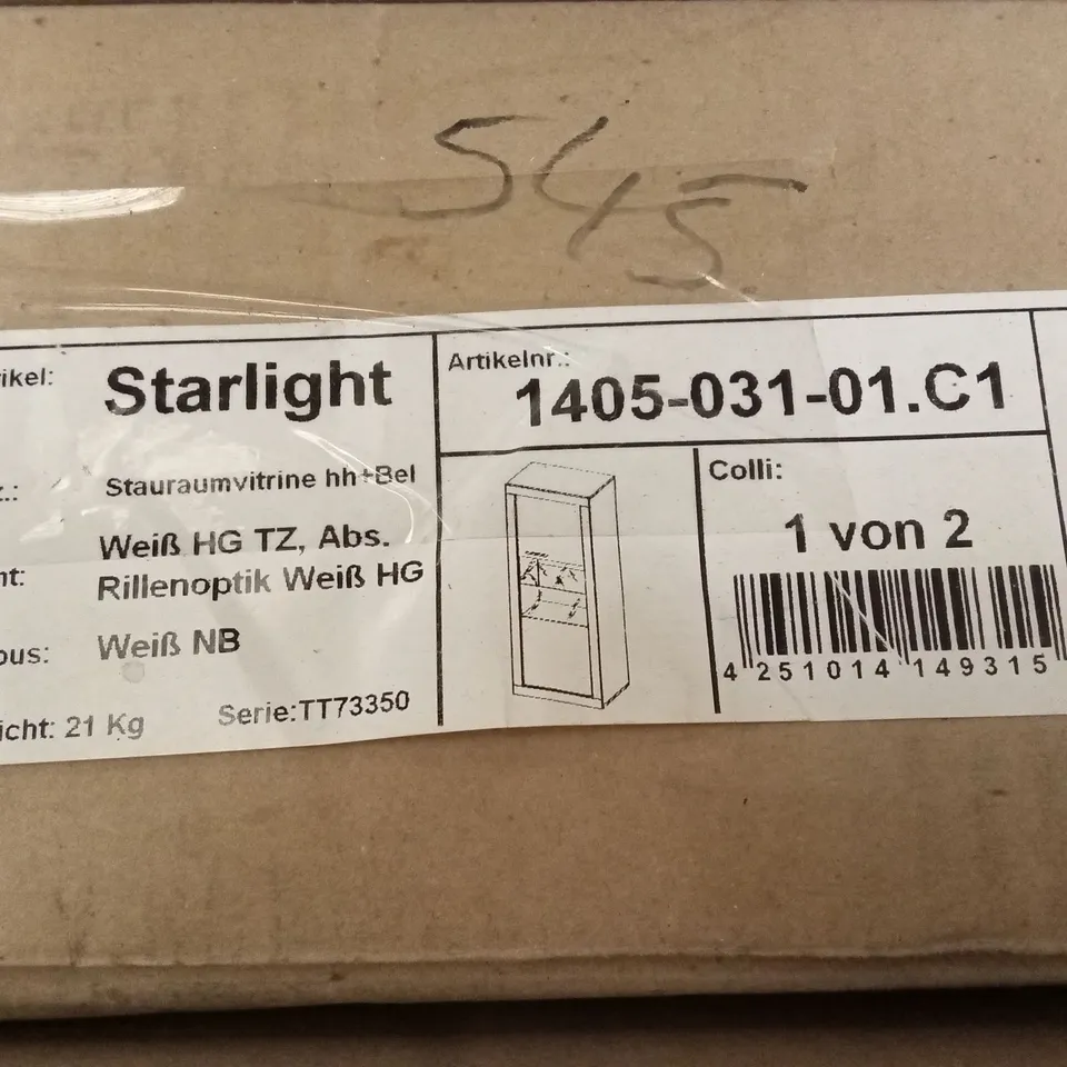 BOXED STARLIGHT DISPLAY UNIT - WHITE (2 BOXES)