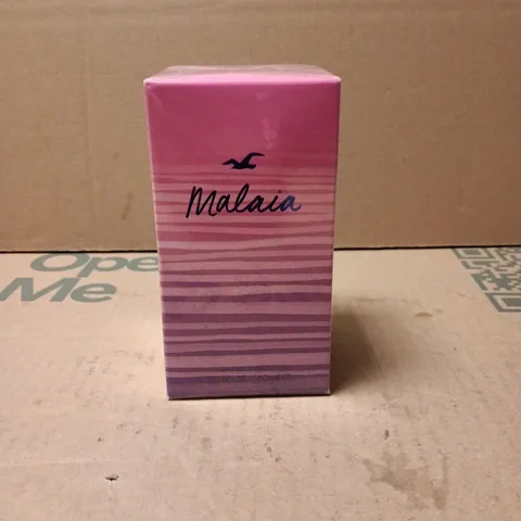 BOXED AND SEALED HOLLISTER MALAIA SOFT PETAL & SHEER WOOD 60ML EAU DE PARFUM