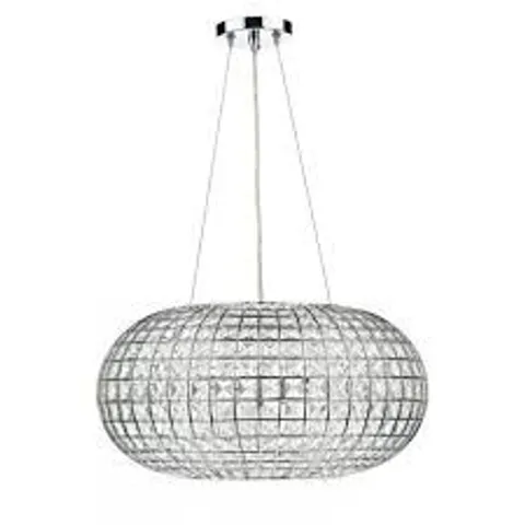 BOXED PLAZA PENDANT LIGHT POLISHED CHROME
