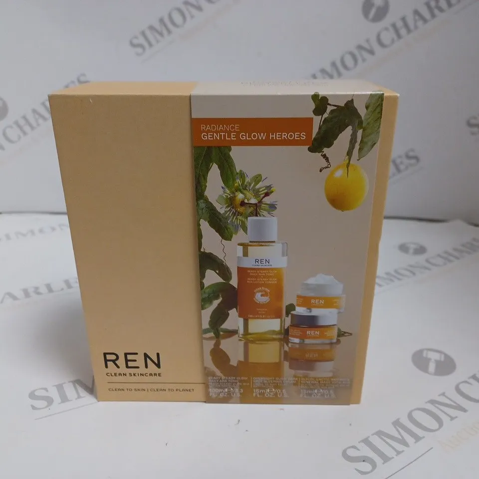 REN CLEAN SKINCARE RADIANCE 3-PIECE SET