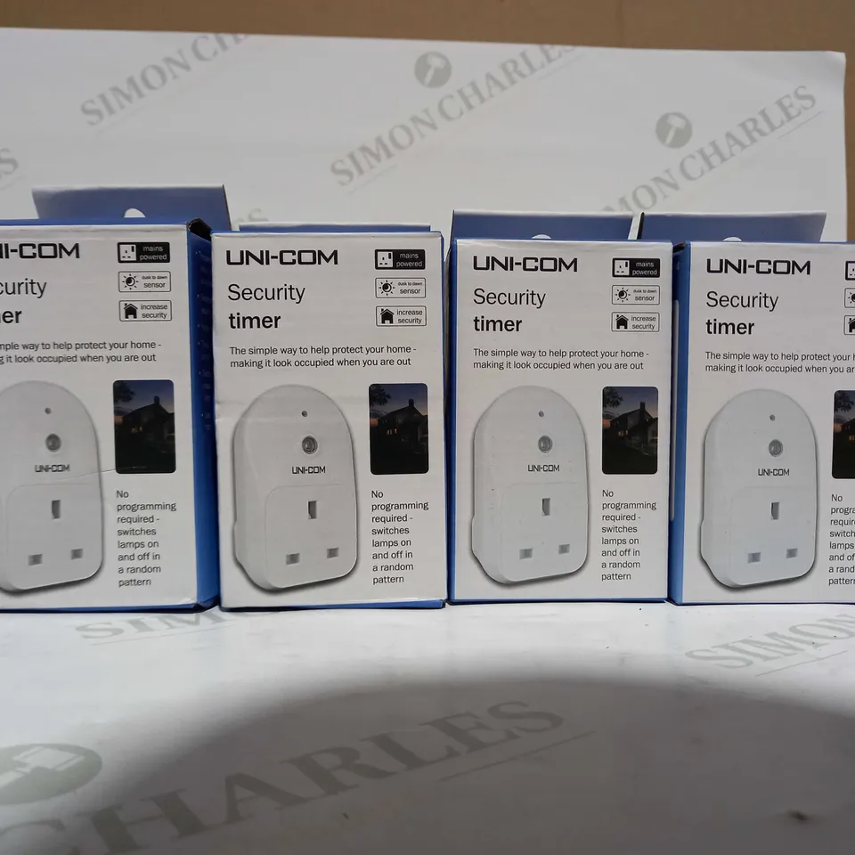 UNI-COM SET OF 4 SECURITY TIMERS