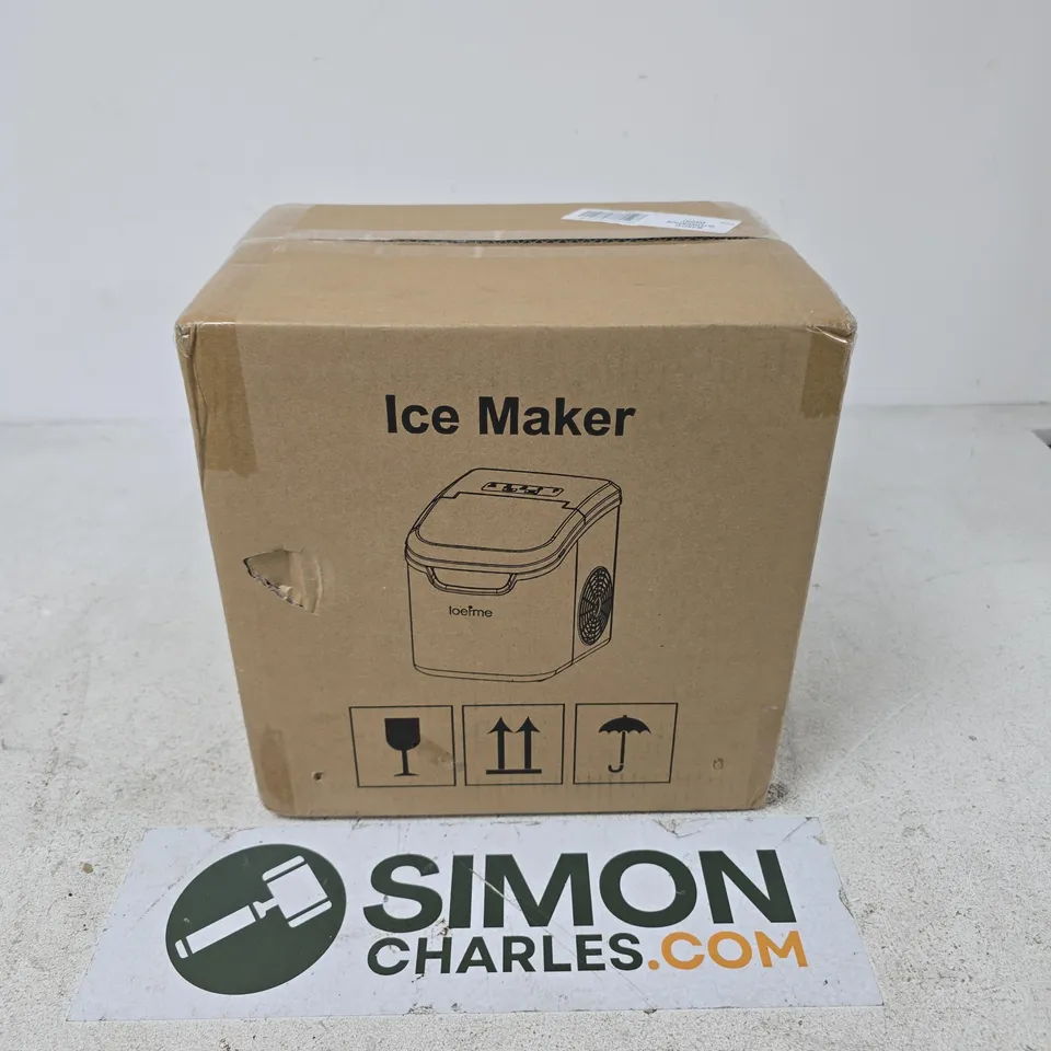 BOXED IOETIME ICE MAKE IN BLACK