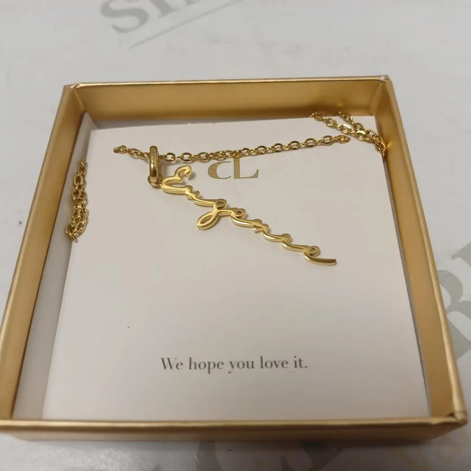 ABBOTT LYON LITTLE LUXE BOX NAME NECKLACES