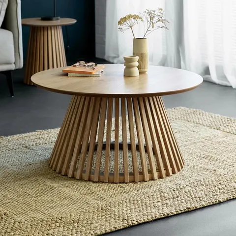 BOXED COFFEE TABLE COCOA OAK (2BOXES)