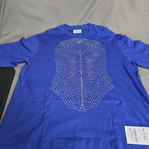 OFF WHITE OFF BODY STITCH T-SHIRT SIZE M 