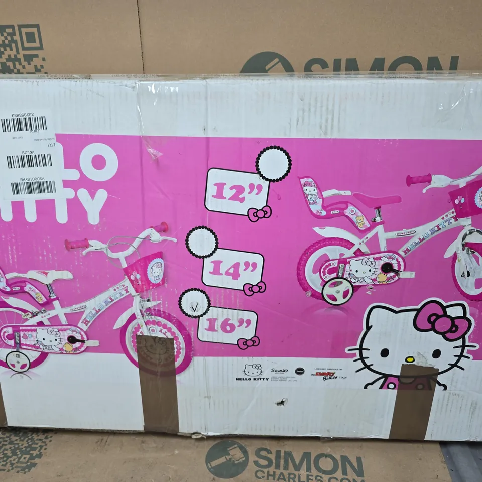 HELLO KITTY 16-INCH BIKE – PINK, BOXED