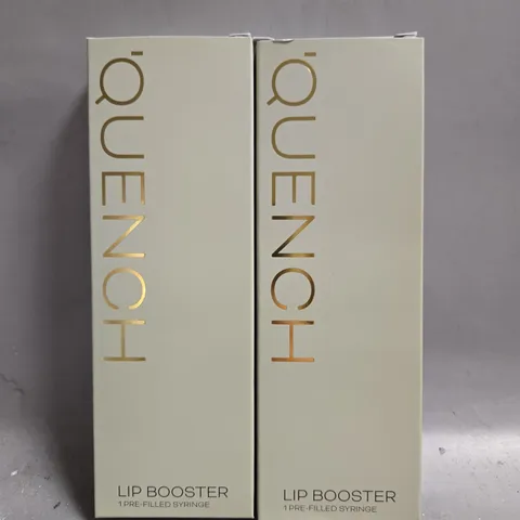 2 BOXED 'QUENCH LIP BOOSTERS