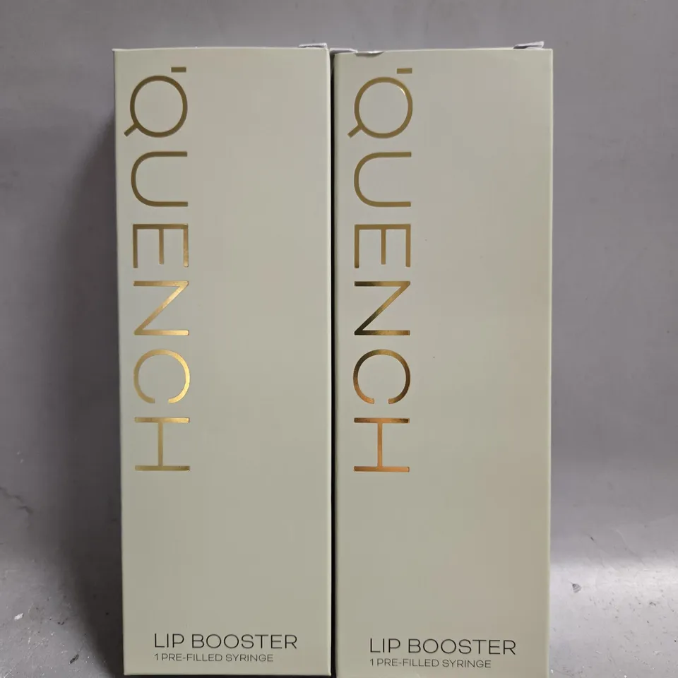 2 BOXED 'QUENCH LIP BOOSTERS