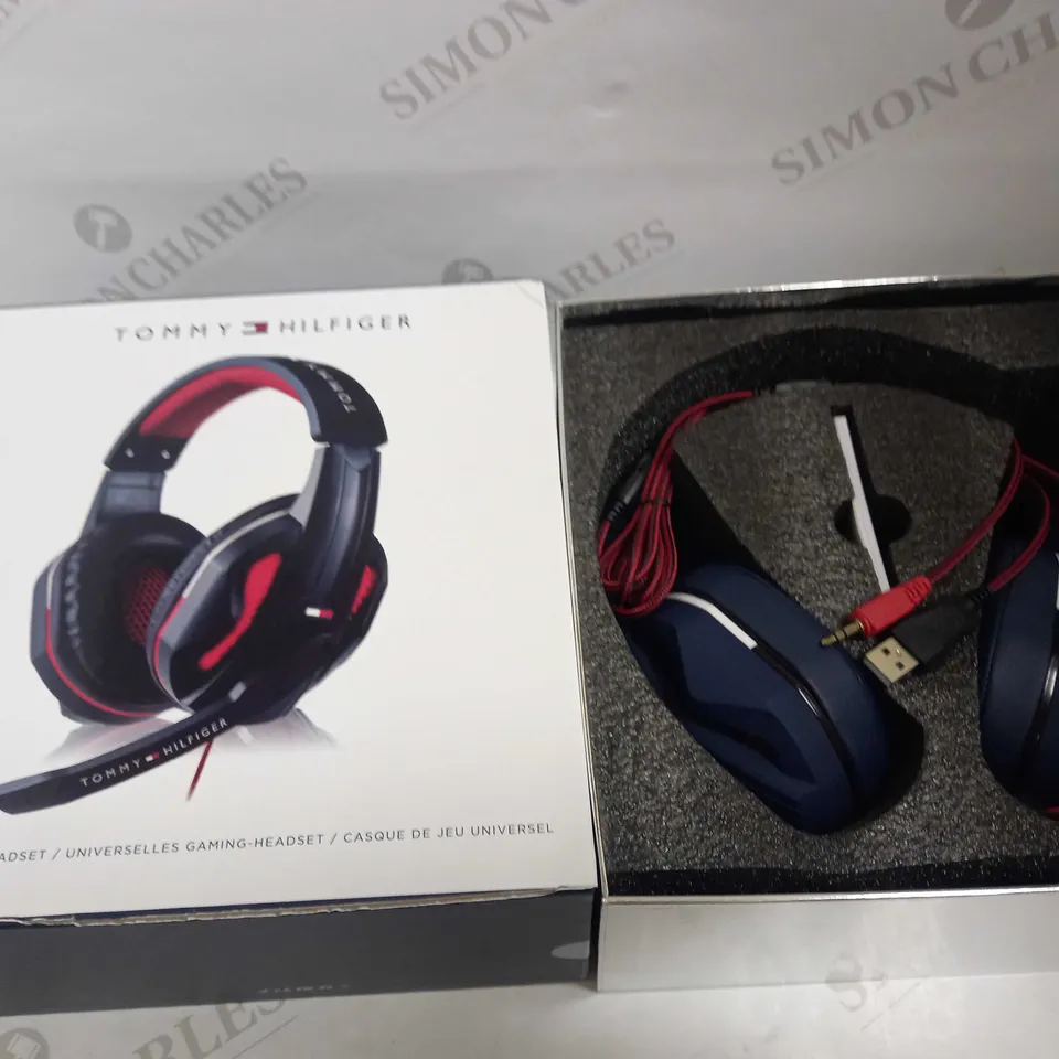 TOMMY HILFIGER NAVY GAMING HEADSET - UNIVERSAL