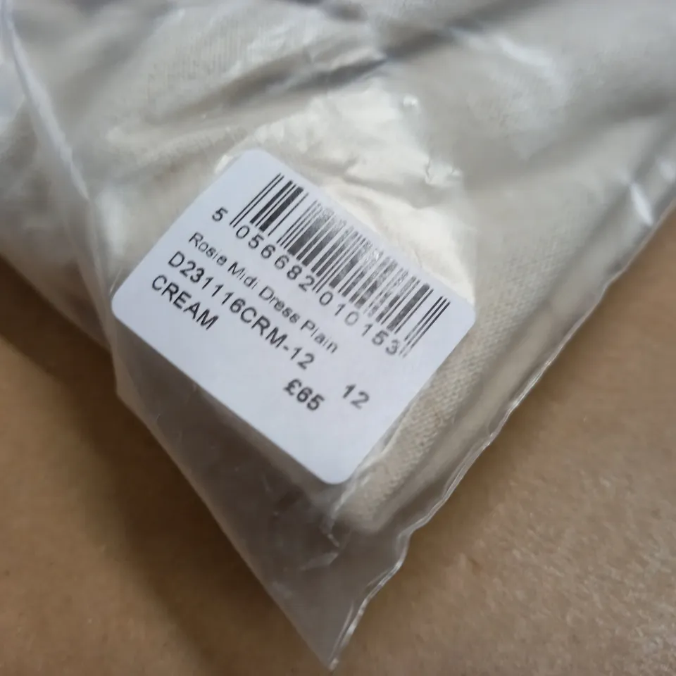 NOBOYS CHILD ROSIE MIDI DRESS IN CREAM - 12