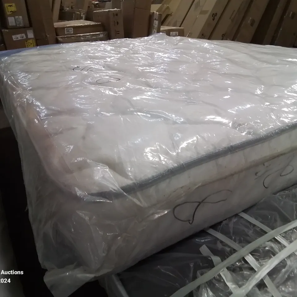 BAGGED DESIGNER DOUBLE 135CM AIRSPRUNG LUXURY QUILTED MEDIUM MATTRESS RRP £229