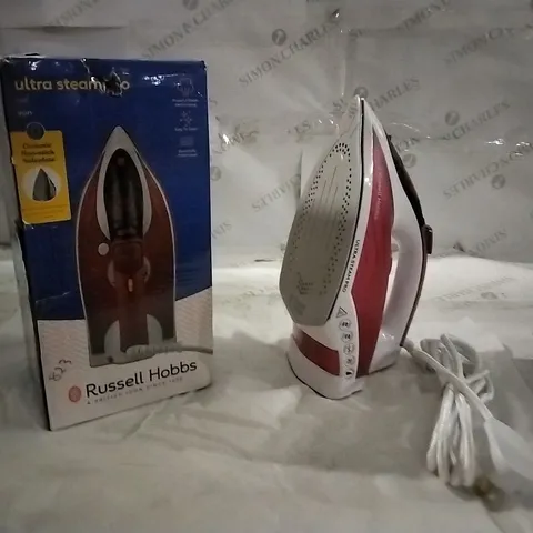 BOXED RUSSELL HOBBS ULTRA STEAM IRON