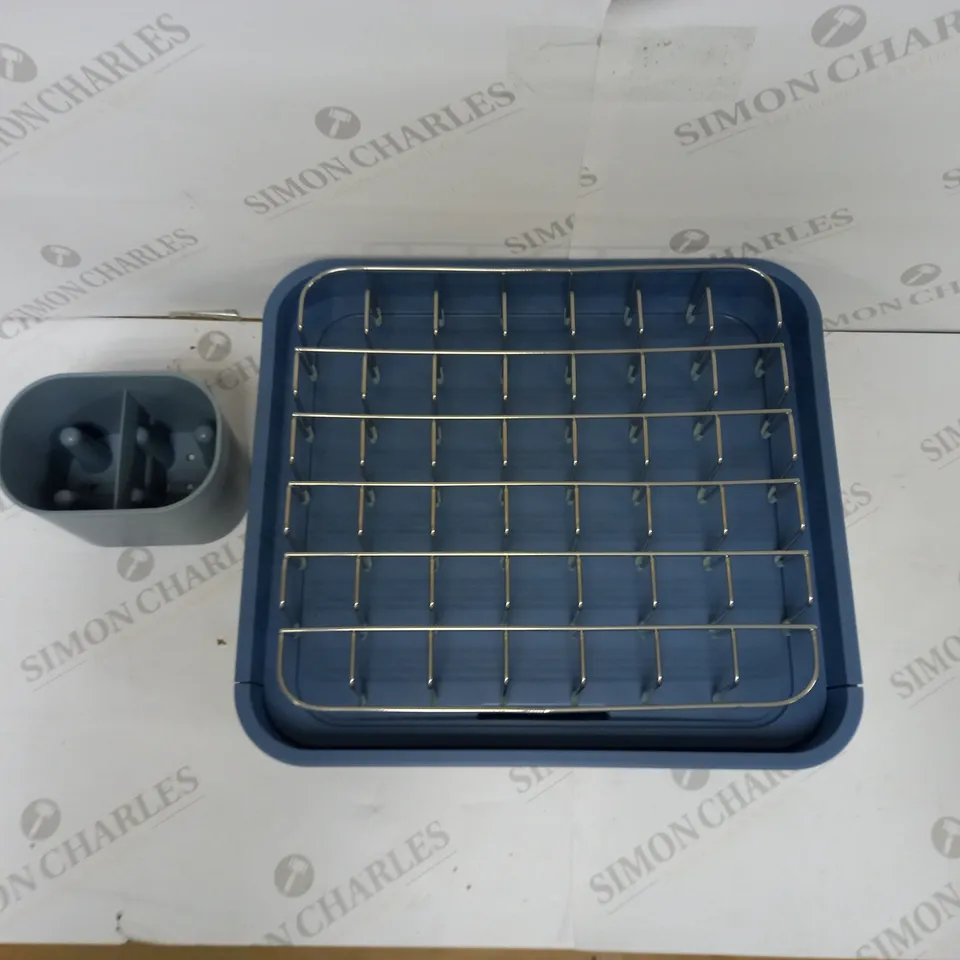 JOSEPH JOESPH EXPANDABLE DISH RACK WITH DRAINING PLUG