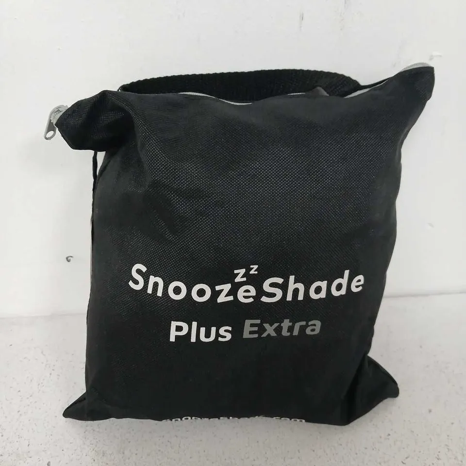 SNOOZESHADE PLUS EXTRA (BABY TRAVEL SLEEP SHADE) – BLACK CARRYING BAG