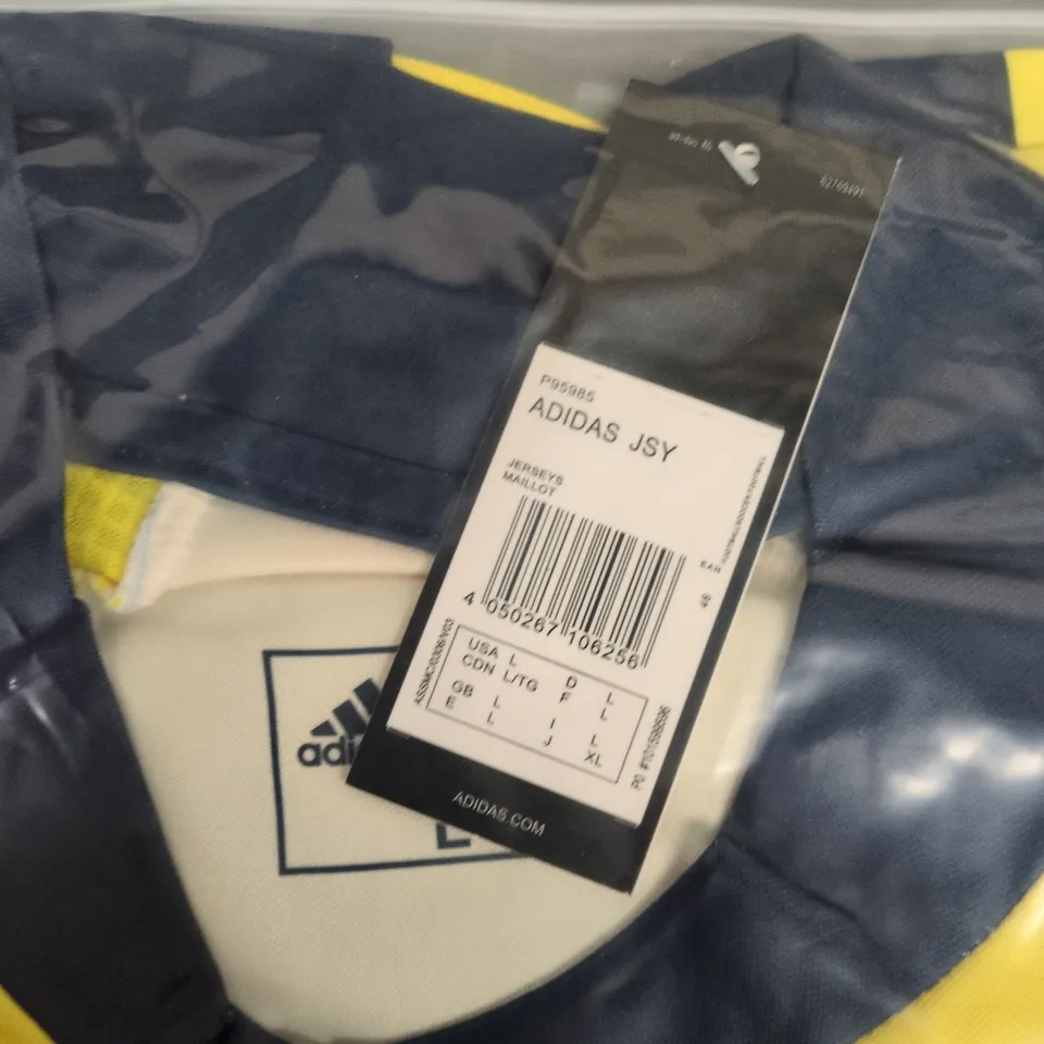 ADIDAS FENERBAHÇE JERSEY – NAVY & YELLOW, SIZE L