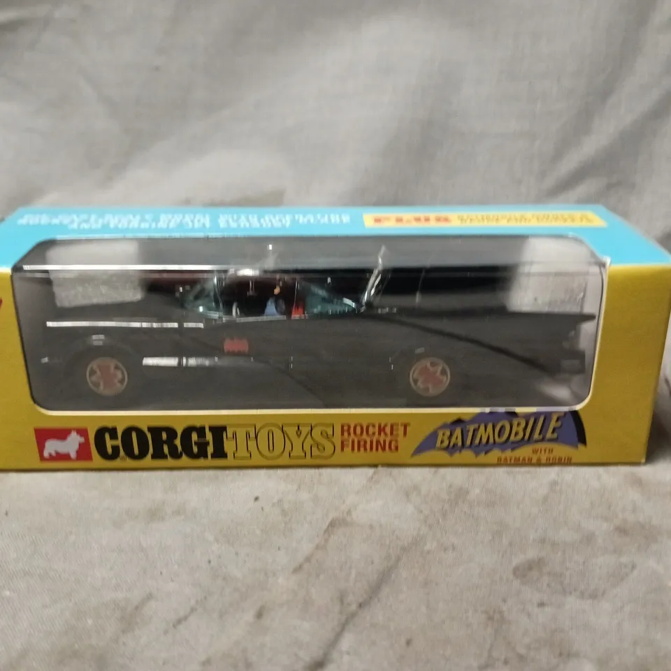 CORGI TOYS BATMOBILE ROCKET-FIRING DIE-CAST CAR – NO. 267, BOXED