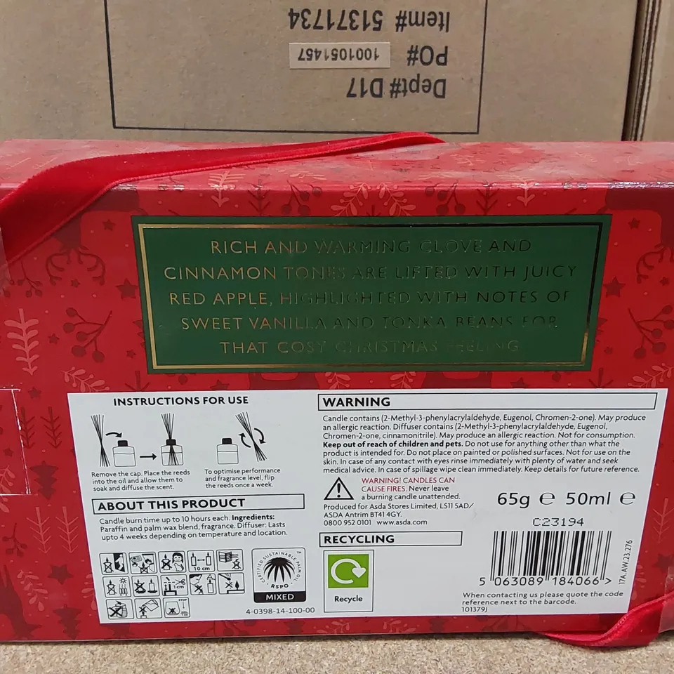 LOT OF APPROXIMATELY 11X BRAND NEW BOXED FESTIVE SPICE GIFT SETS (3 BOXES)