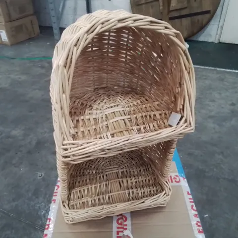WICKER FOOD STORAGE CONTAINER