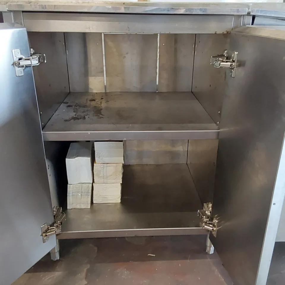 VIZU STAINLESS STEEL COMMERCIAL KITCHEN PREP STATION 