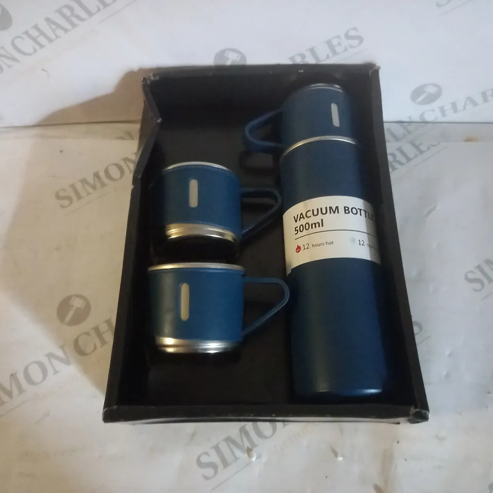 VACUUM FLASK SET IN NAVY