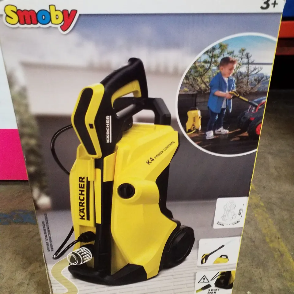 BOXED SMOBY KÄRCHER PRESSURE WASHER TOY