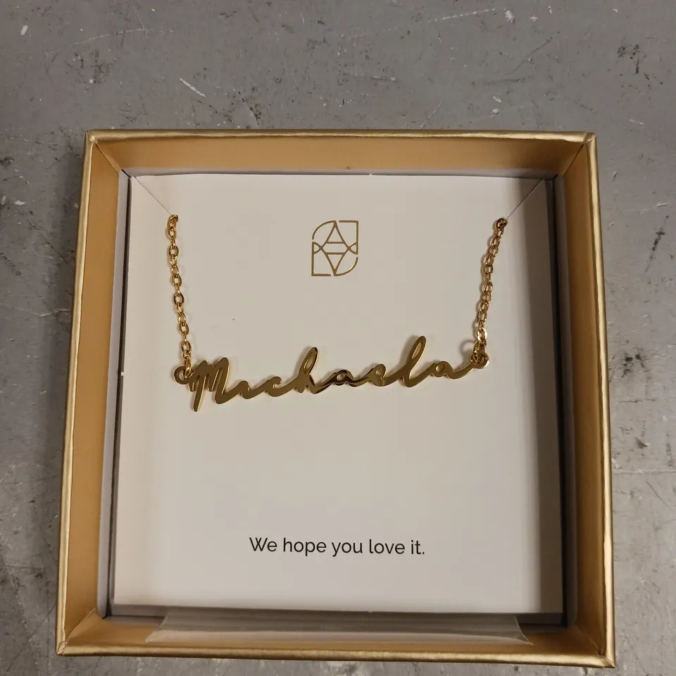 ABBOTT LYON PERSONALISED 'MICHAELA' NECKLACE 