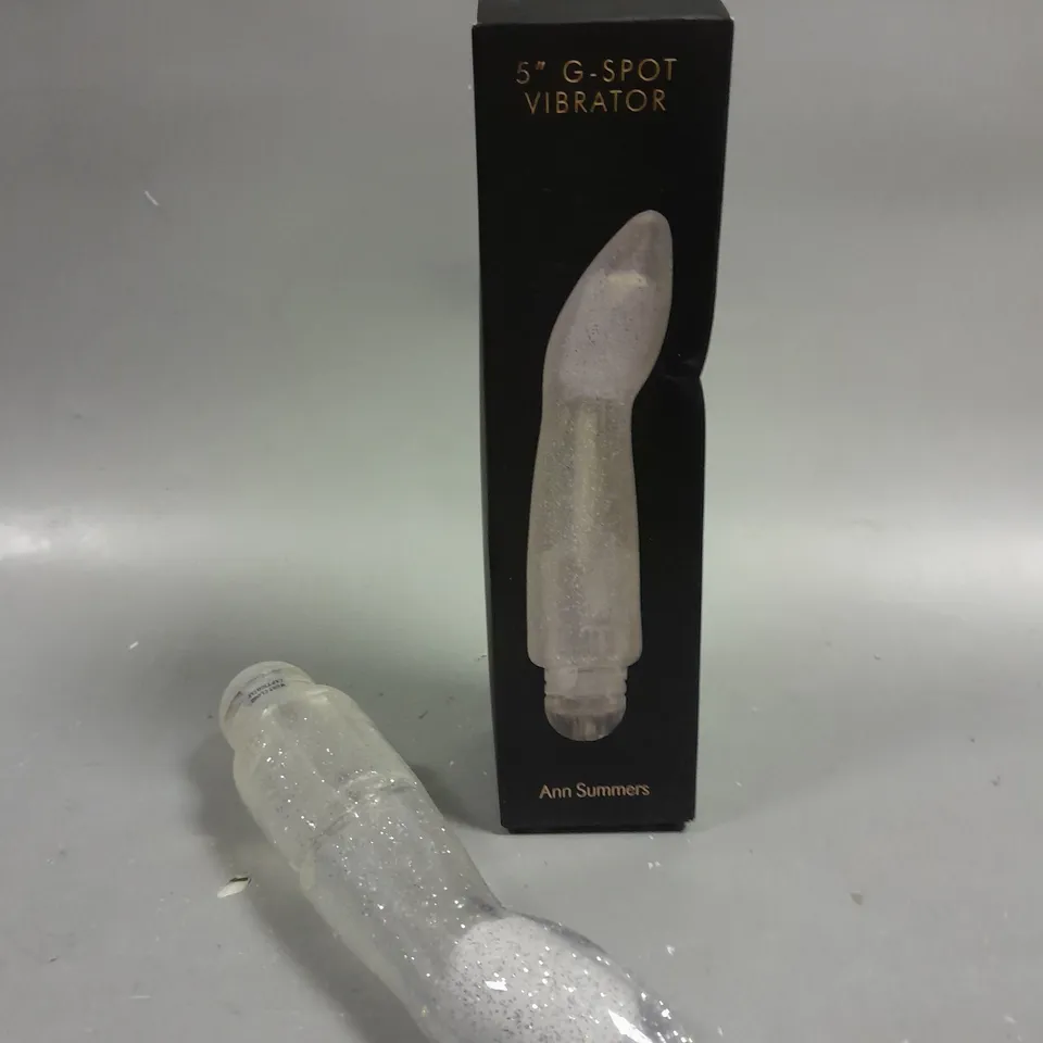 BOXED ANN SUMMERS 5 INCH G-SPOT VIBRATOR 