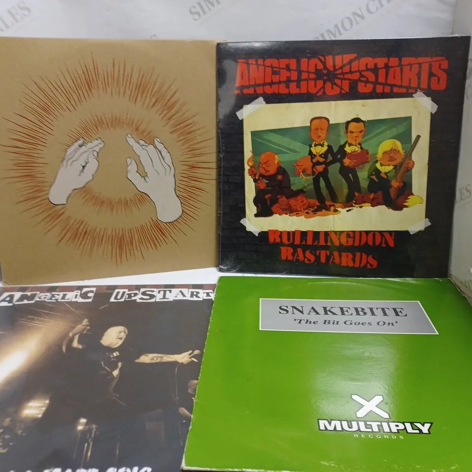 APPROXIMATELY 10 ASSORTED VINYL DISKS FROM VARIOUS ARTISTS 
