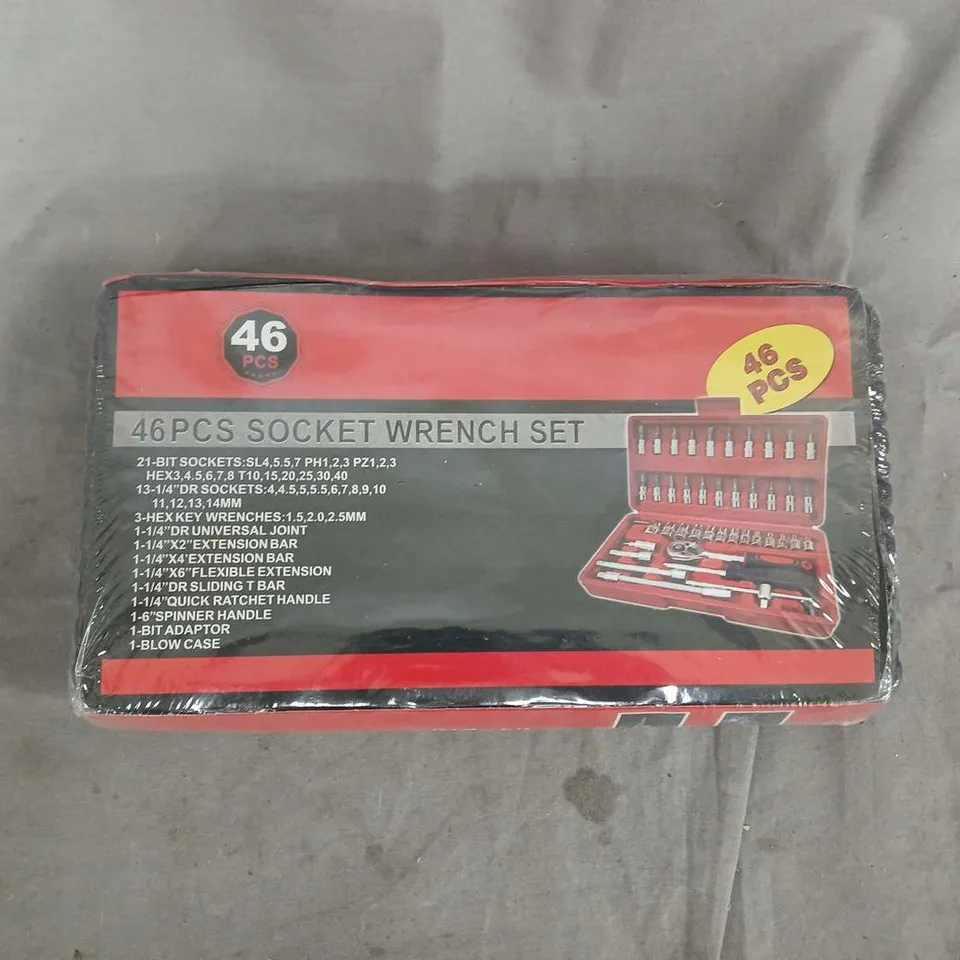 SEALED 46-PIECE SOCKET WRENCH SET