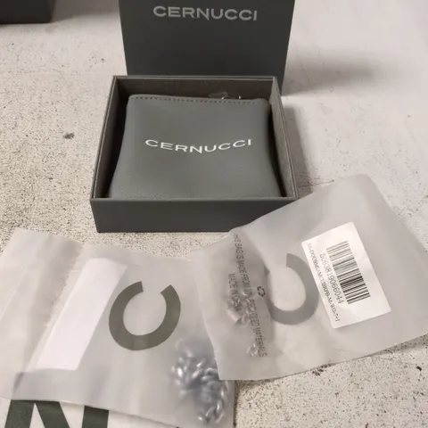 CERNUCCI BRACELET X2 – SILVER TONE, BOXED