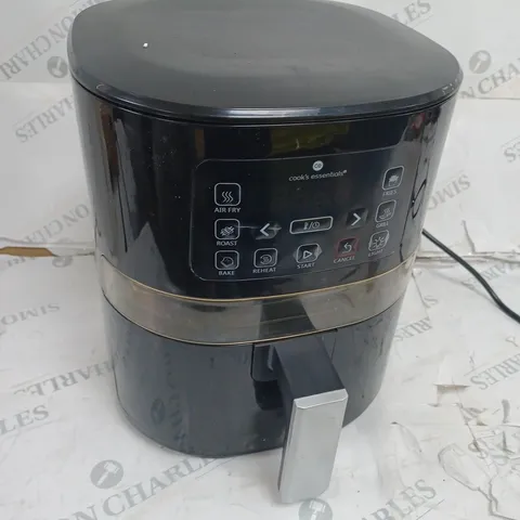 COOK'S ESSENTIALS AIR FRYER - BLACK