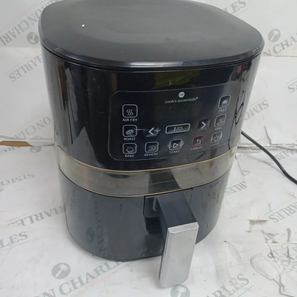 COOK'S ESSENTIALS AIR FRYER - BLACK