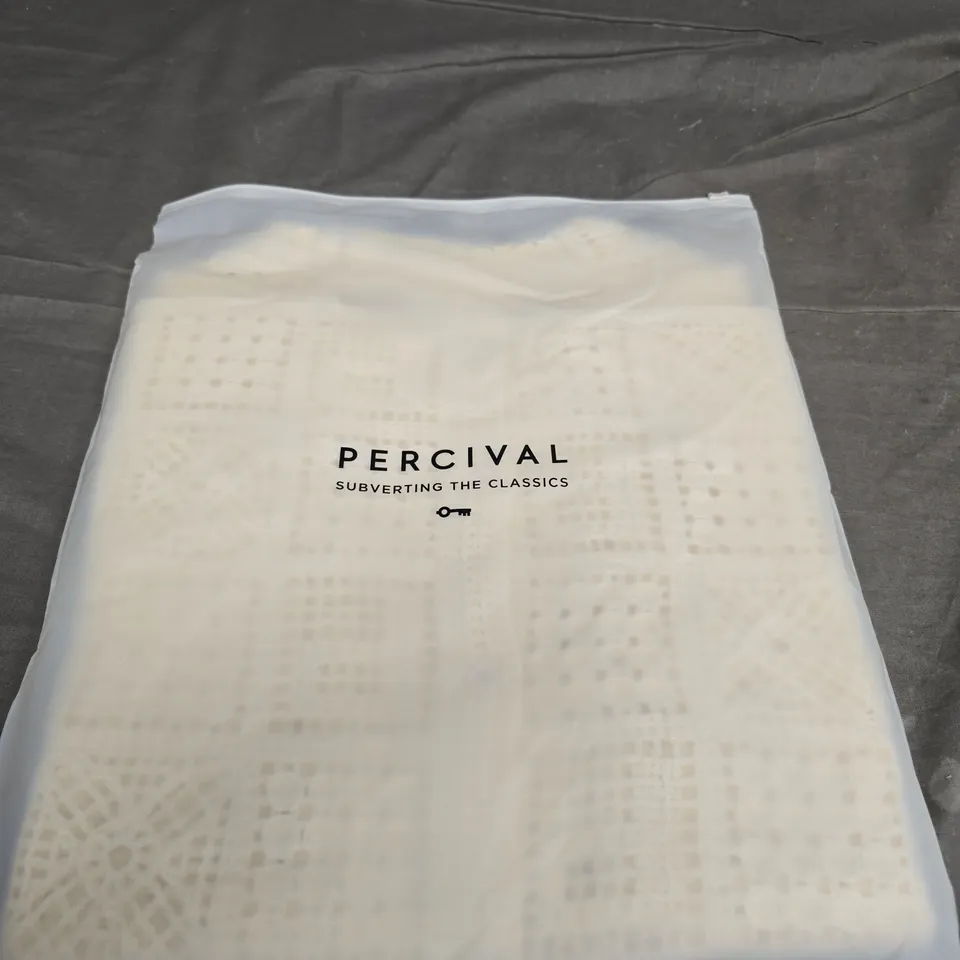 PERCIVAL CROCHET GROUNDSMAN SHIRT SIZE M