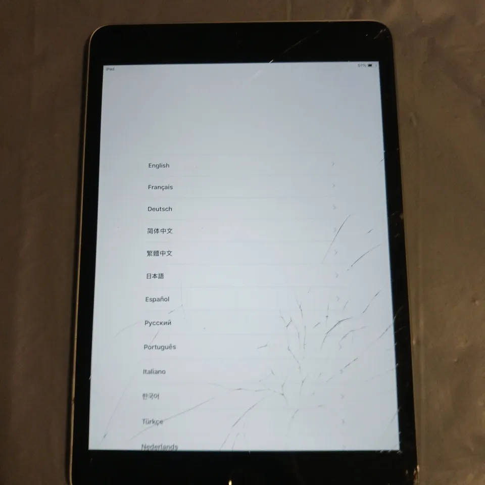 APPLE IPAD MINI 3RD GEN TABLET IN SILVER