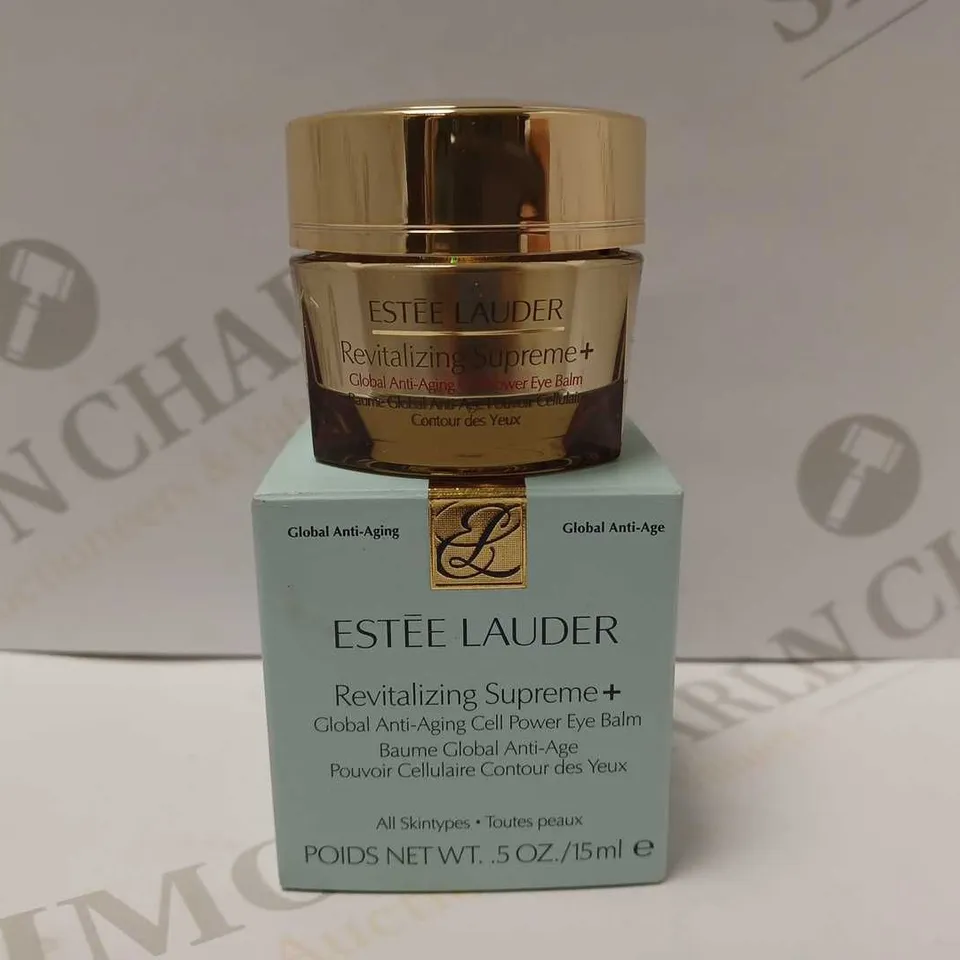 ESTEE LAUDER REVITALIZING SUPREME+GLOBAL ANTI AGING CELL POWER EYE BALM 15ML