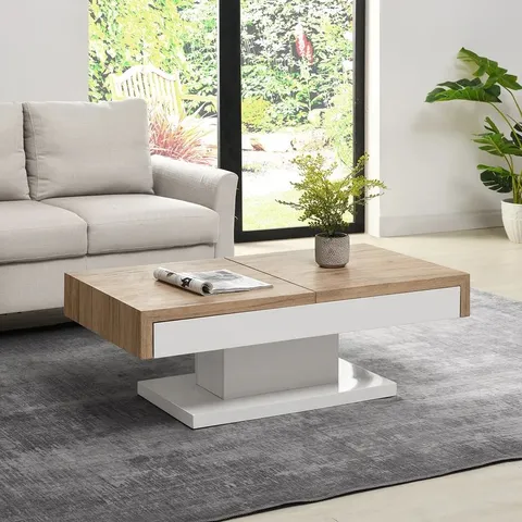 BOXED MOLTI COFFEE TABLE WITH STORAGE (1 BOX)